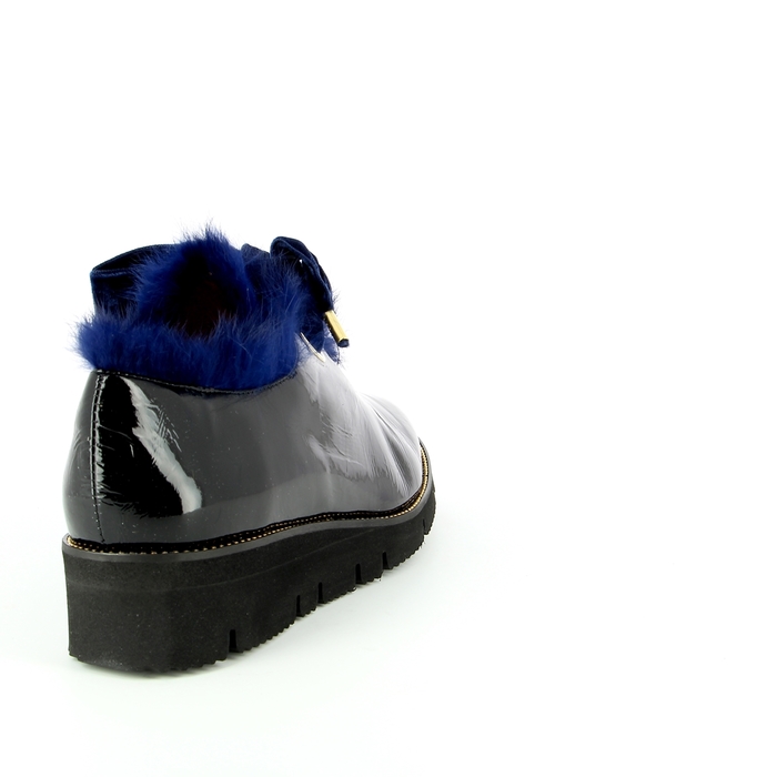 Delaere veterschoenen zwart zwart