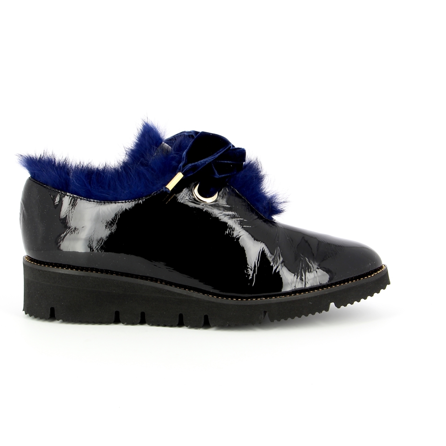 Zoom Delaere veterschoenen zwart