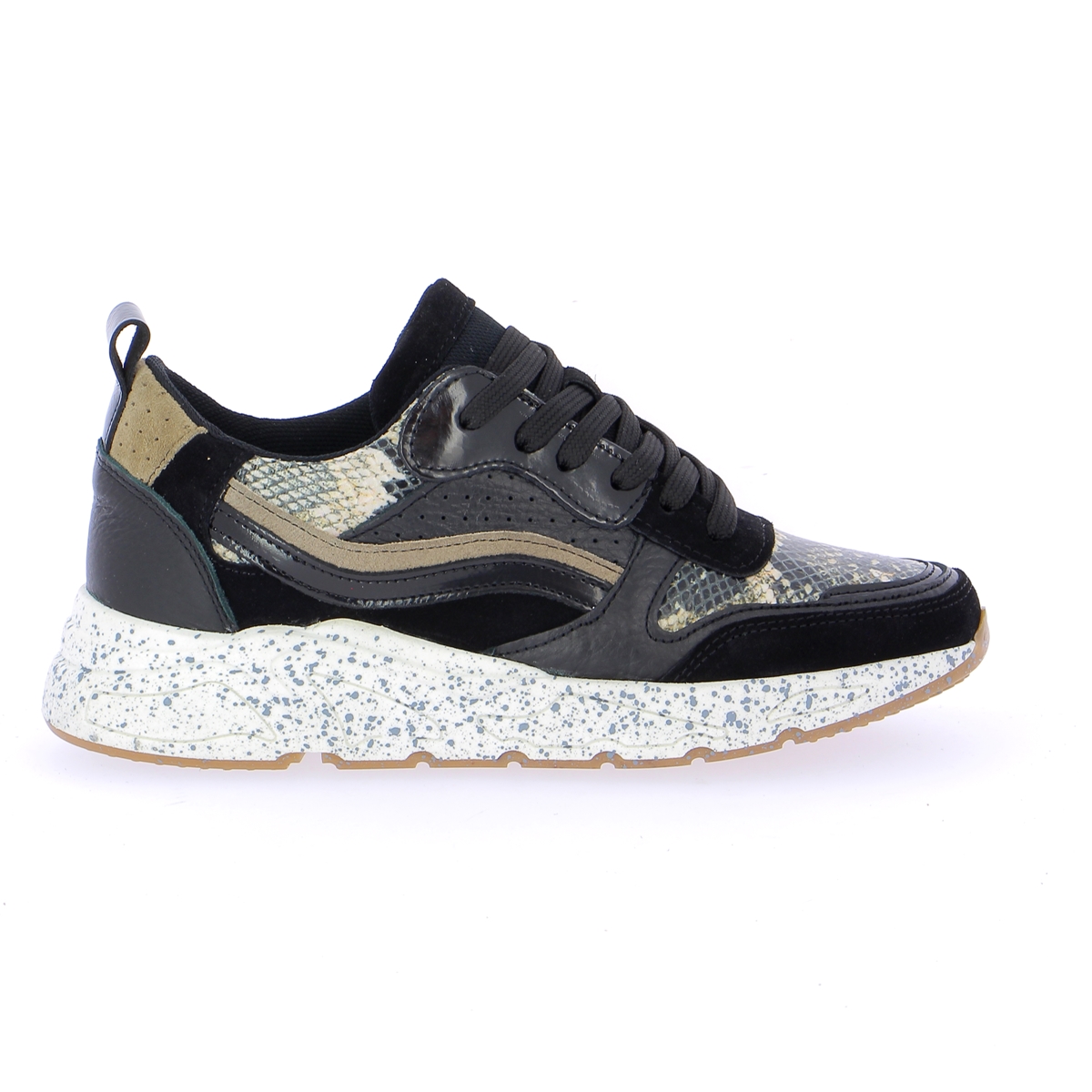 Poelman sneakers 2025 zwart