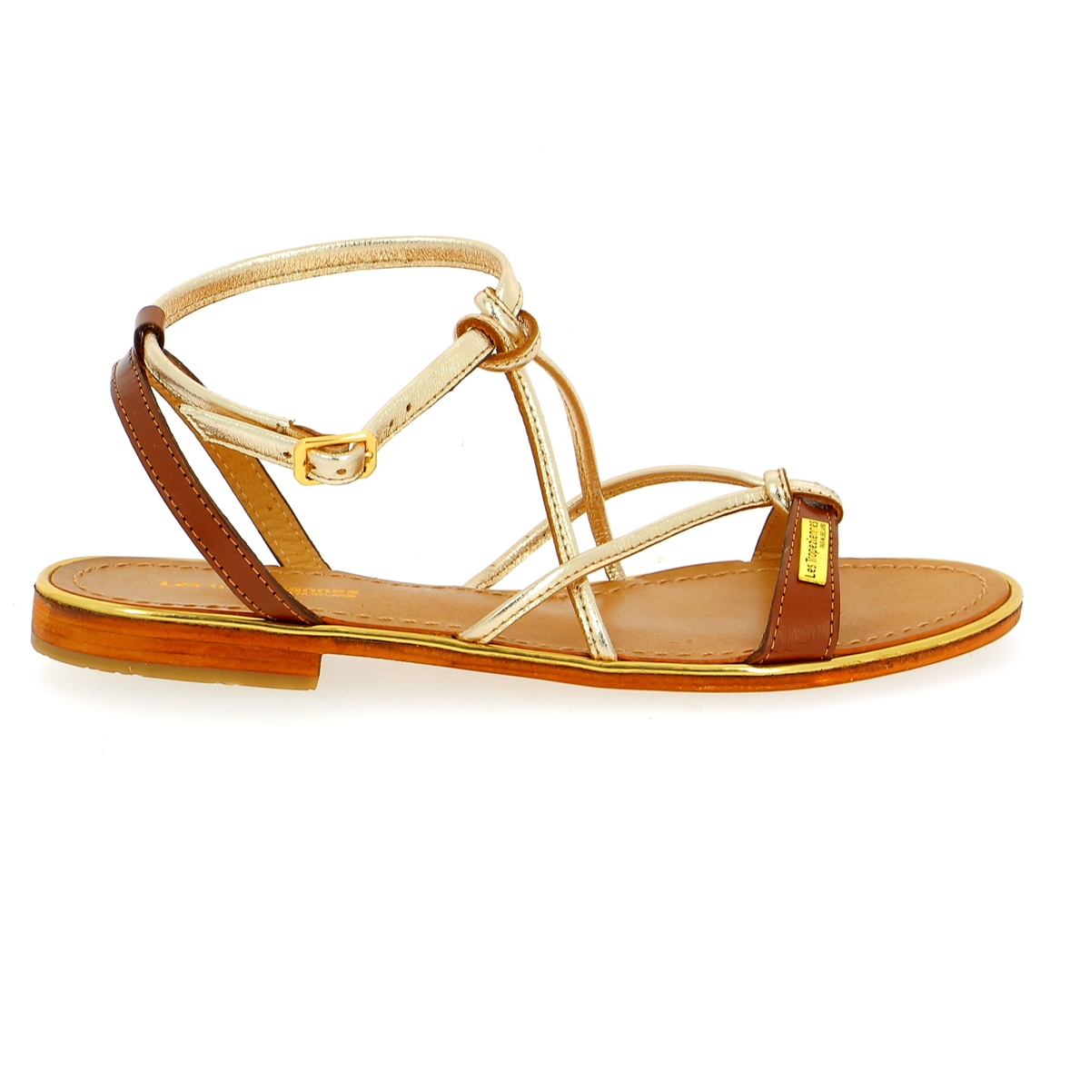 Tropezienne Sandalen cognac