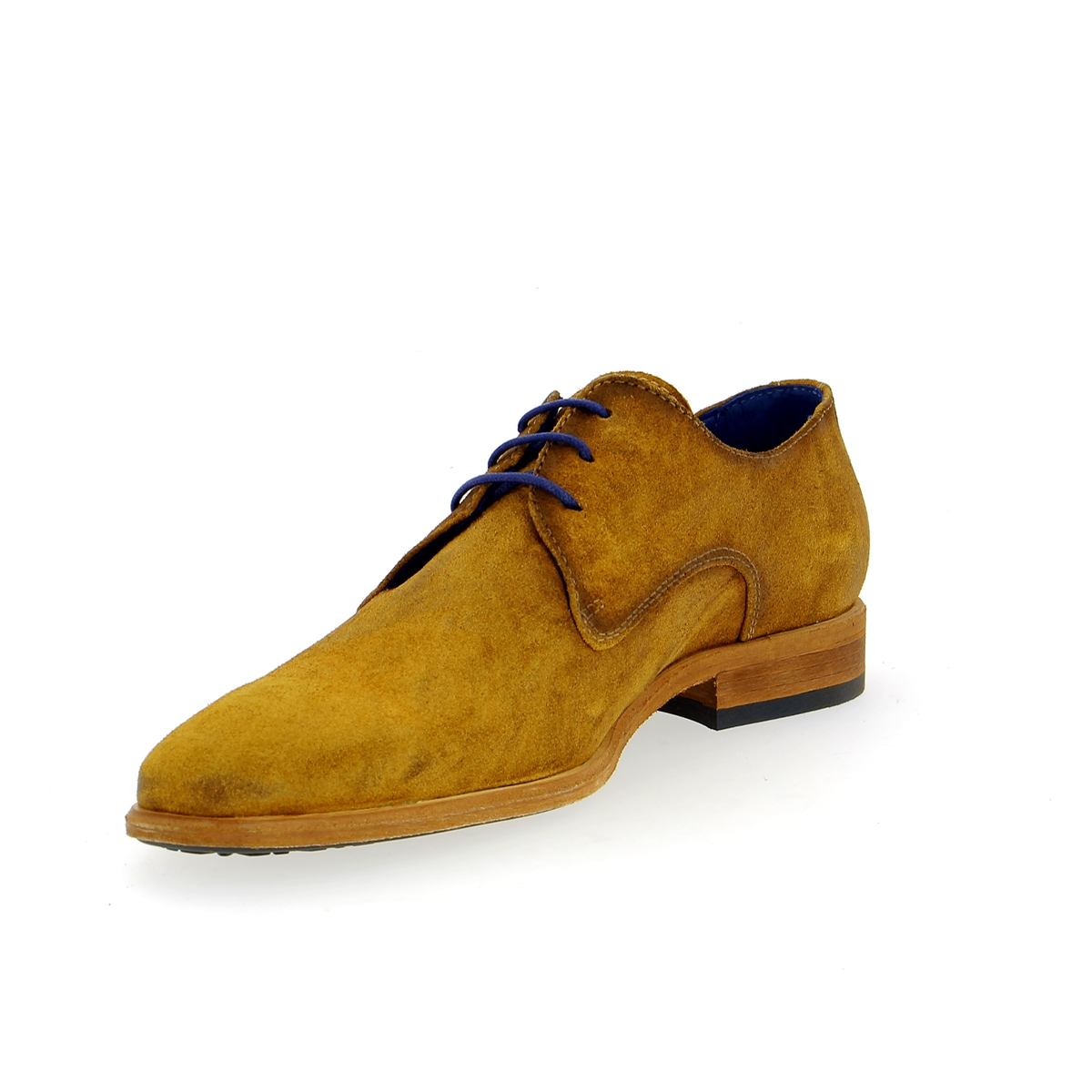 Braend Veterschoenen cognac