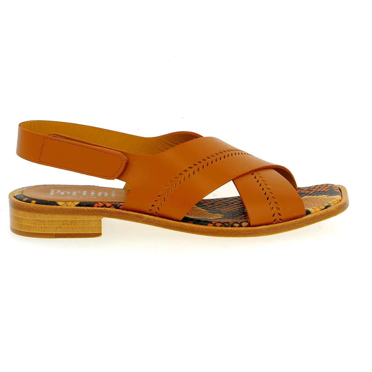 Pertini Sandalen cognac