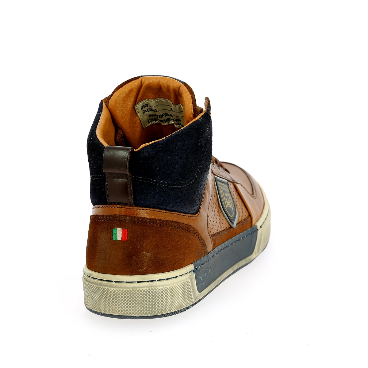 Pantofola D'oro Basket cognac