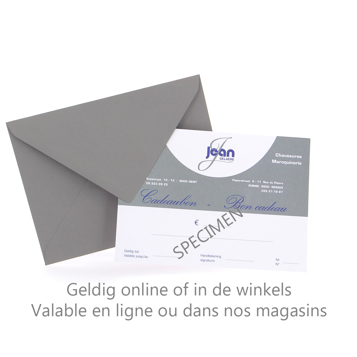 Bon Cadeau Bon - - 11628 - Jean Delaere