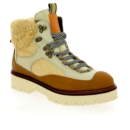 Scotch & Soda Bottines beige