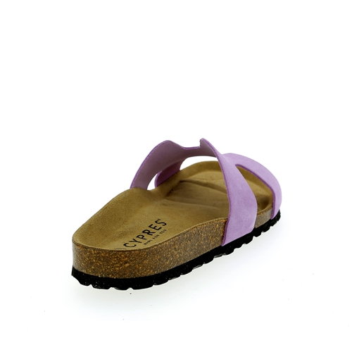 Muiltjes - slippers Cypres lila
