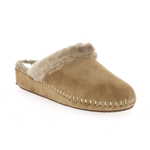 Cypres Pantoffels taupe