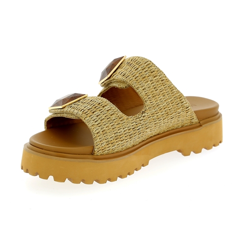 Noa Harmon Muiltjes - slippers beige