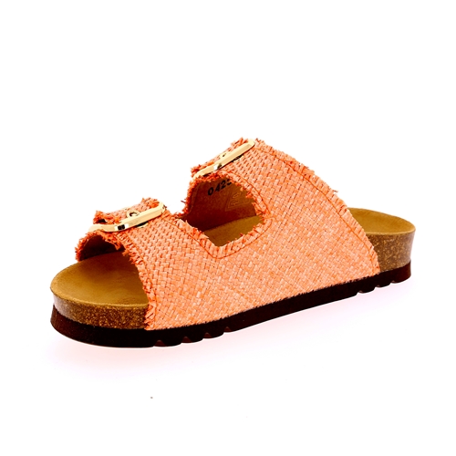 Muiltjes - slippers Scholl oranje