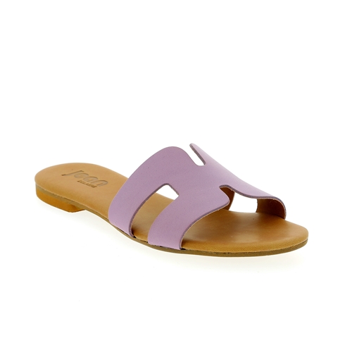 Delaere Muiltjes - slippers lila