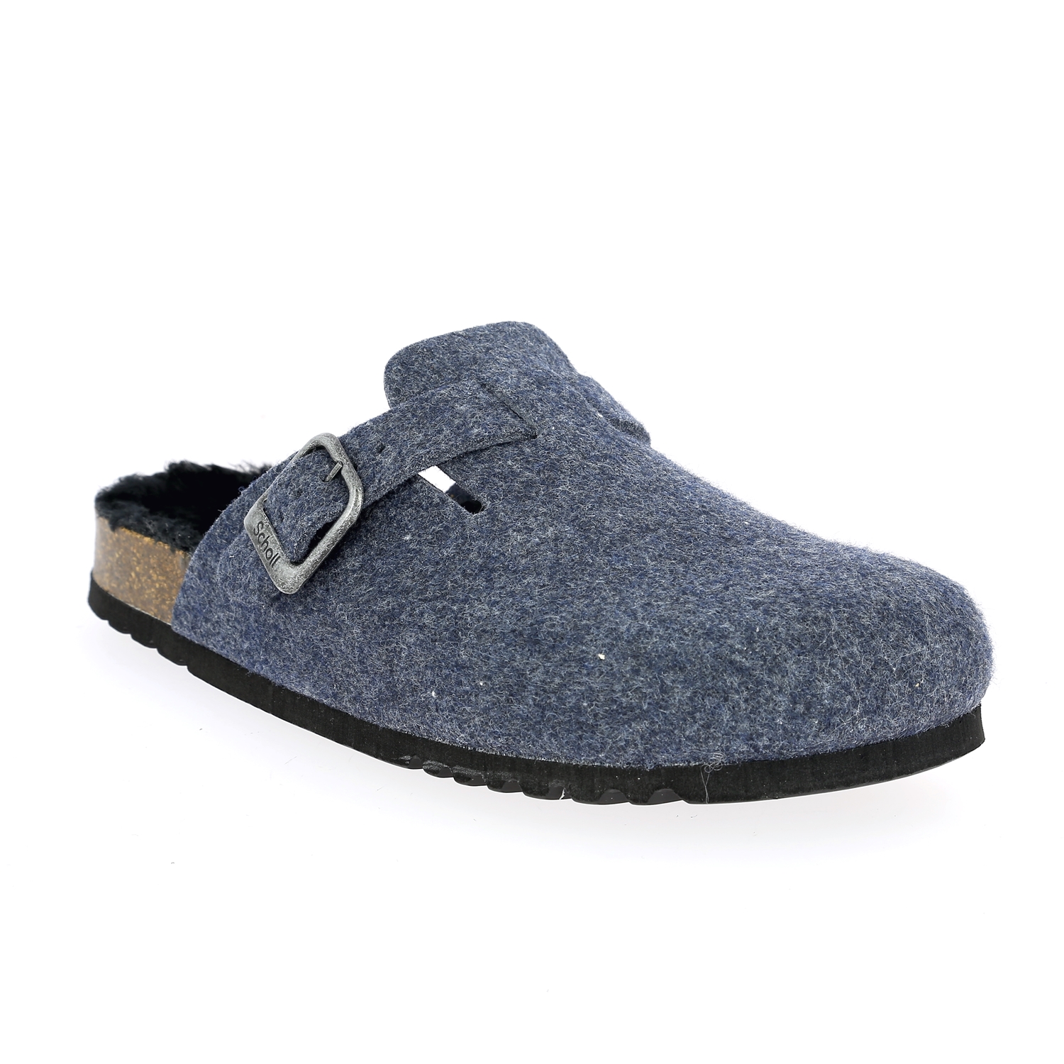 Scholl Pantoffels blauw