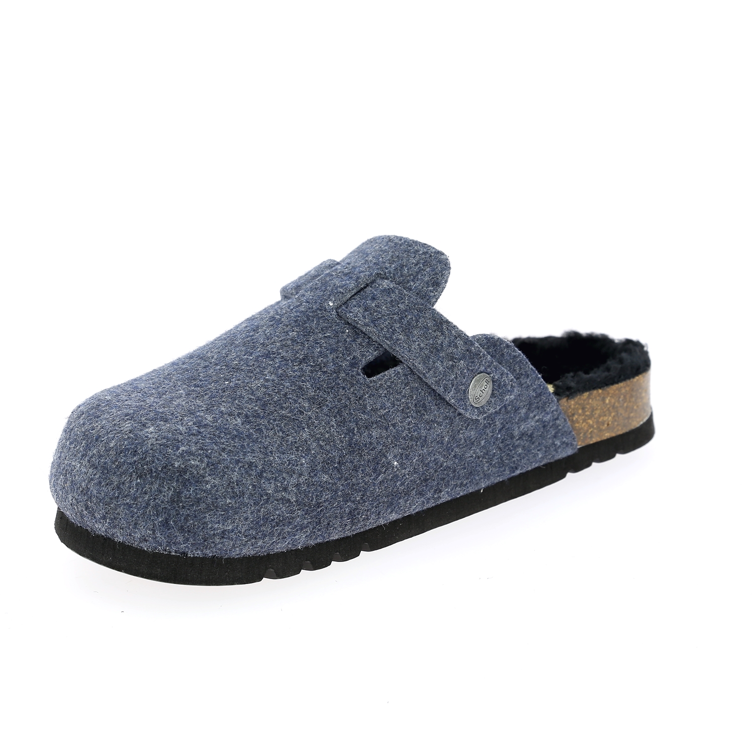 Scholl Pantoffels blauw