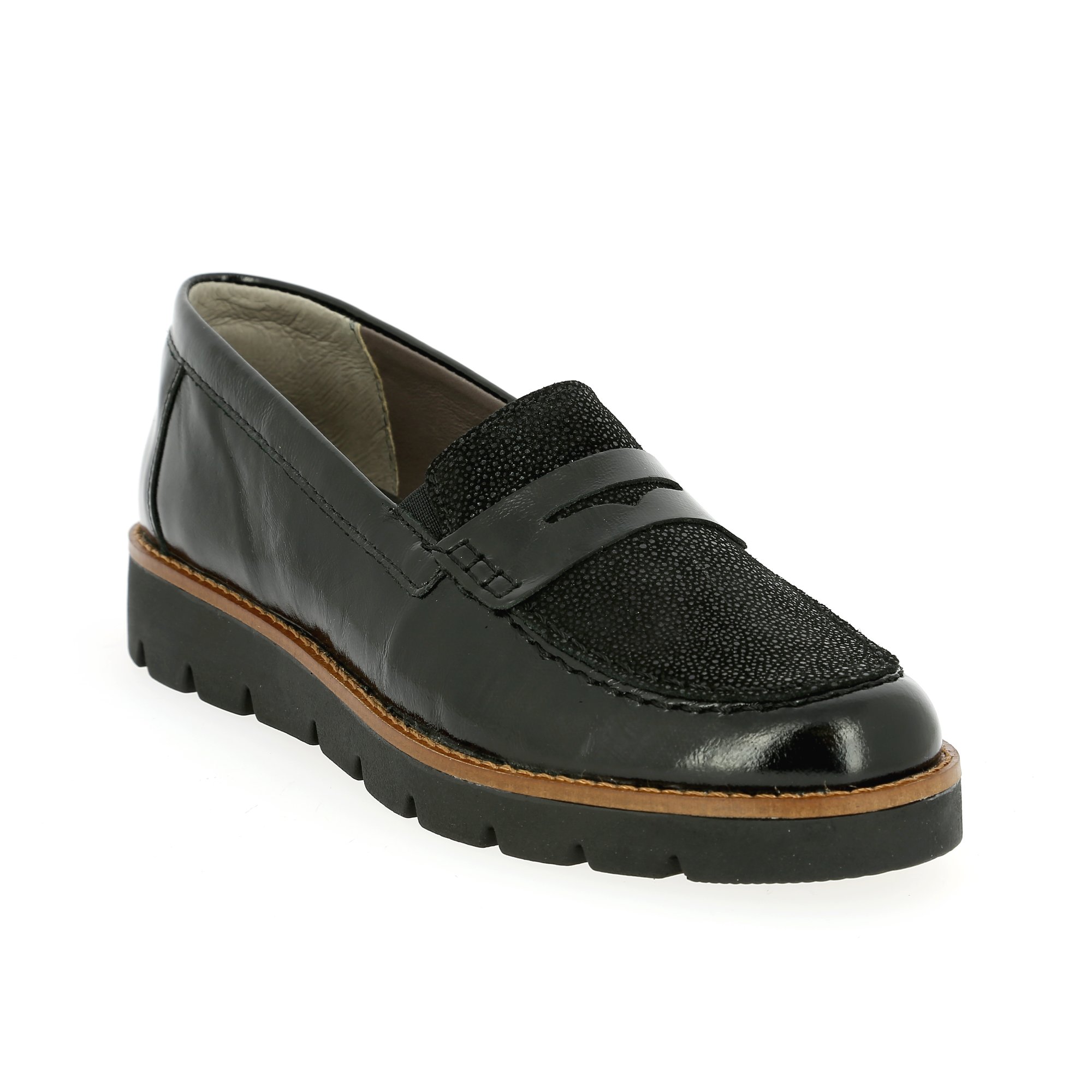 Cypres Moccassins noir