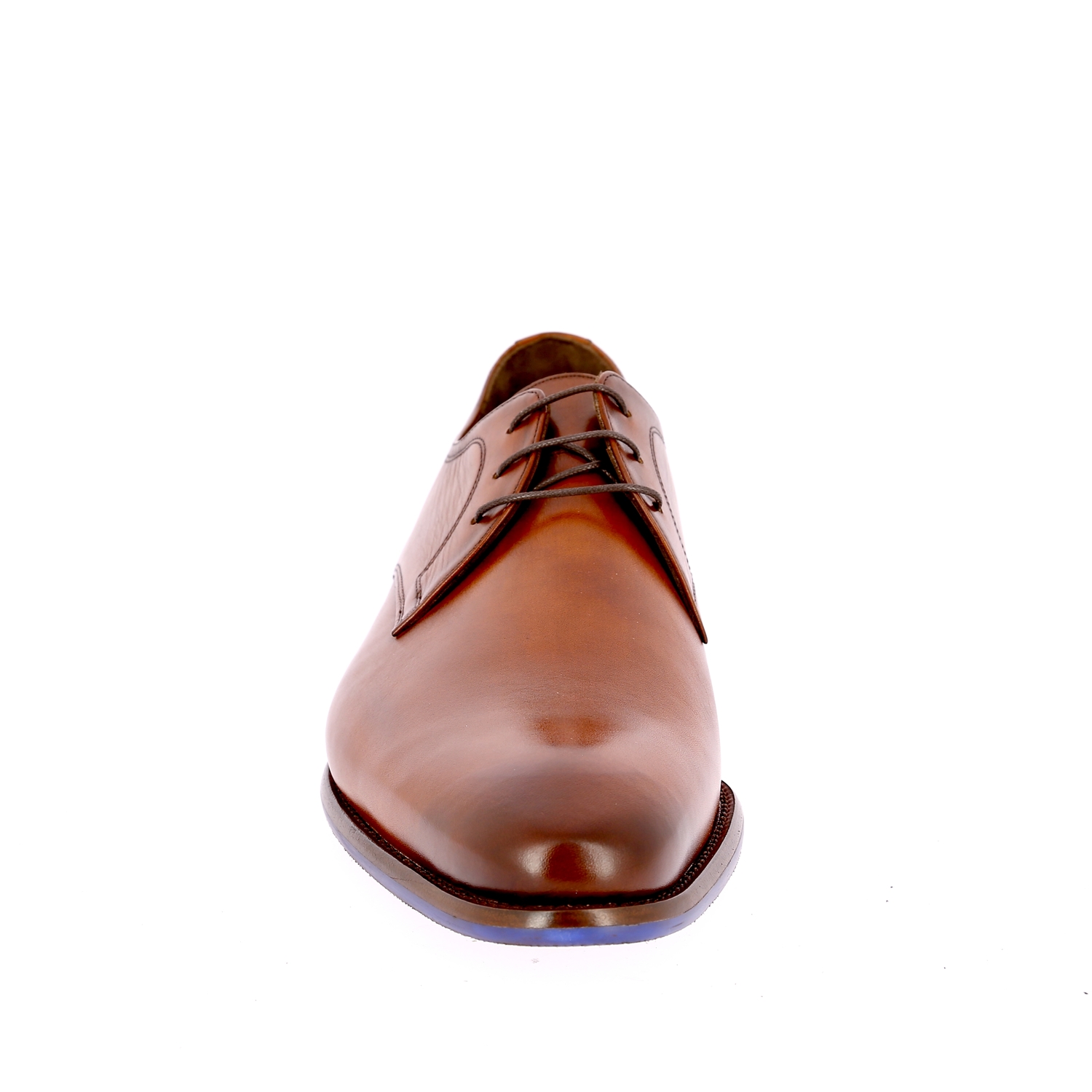 Floris Van Bommel Veterschoenen cognac