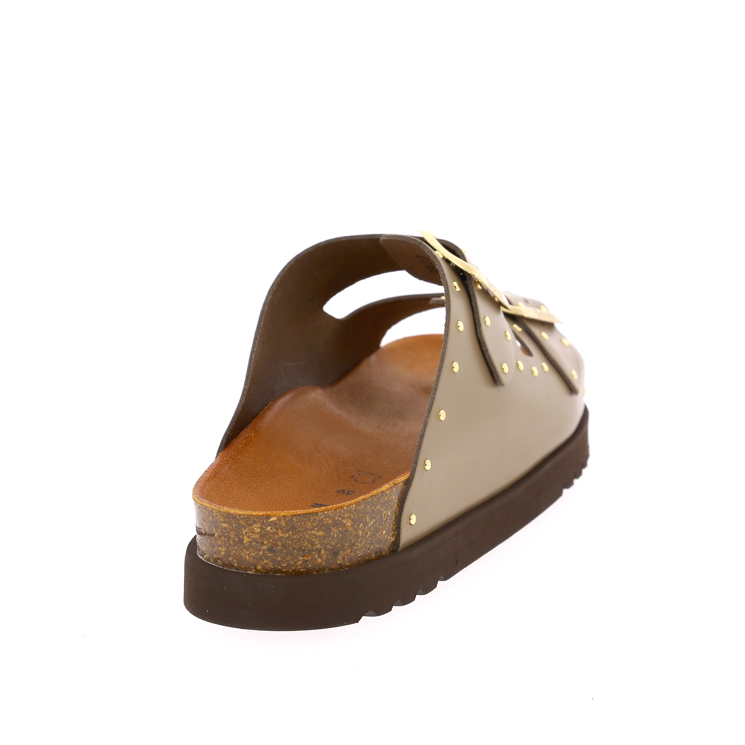 Scholl Muiltjes - slippers taupe