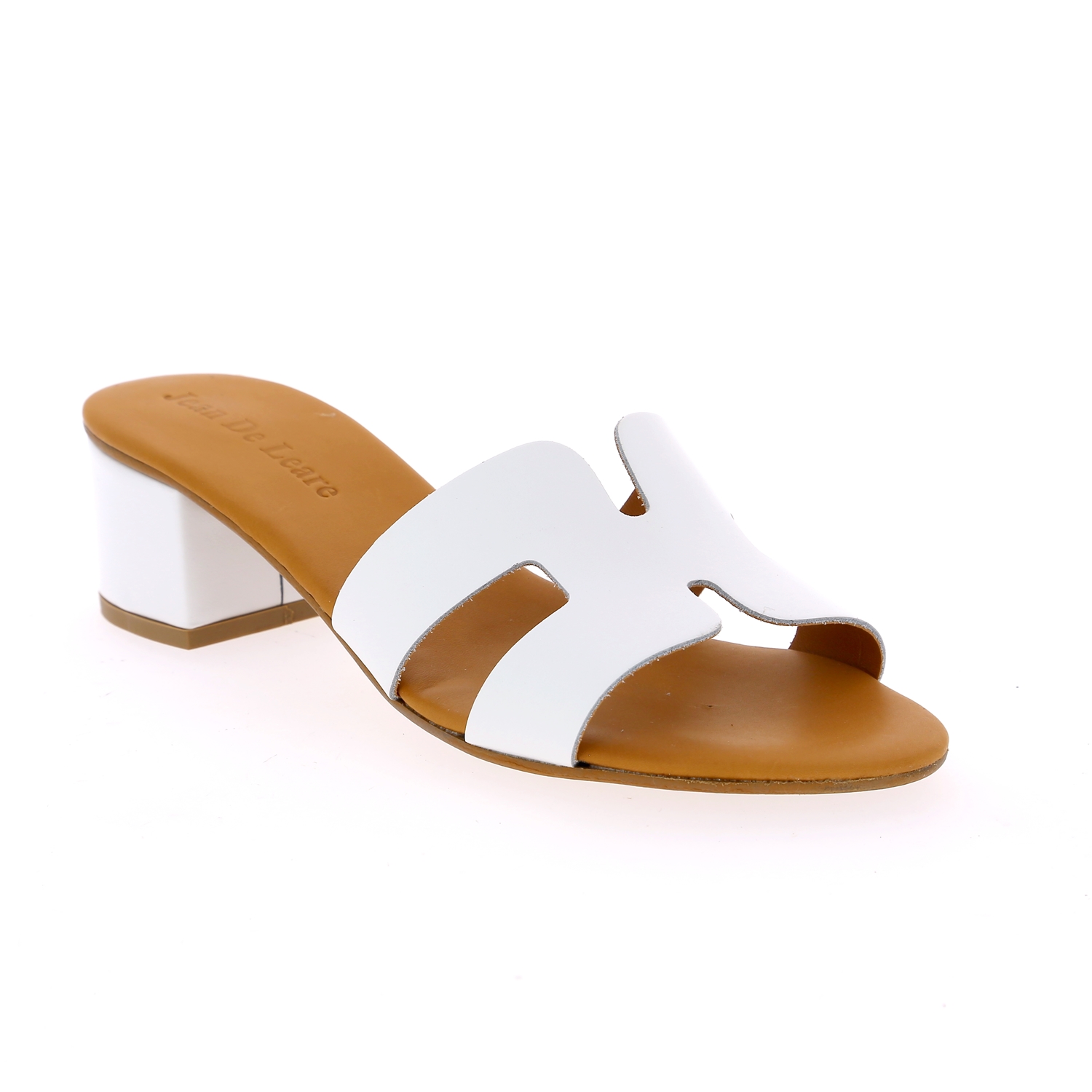 Delaere Muiltjes - slippers wit