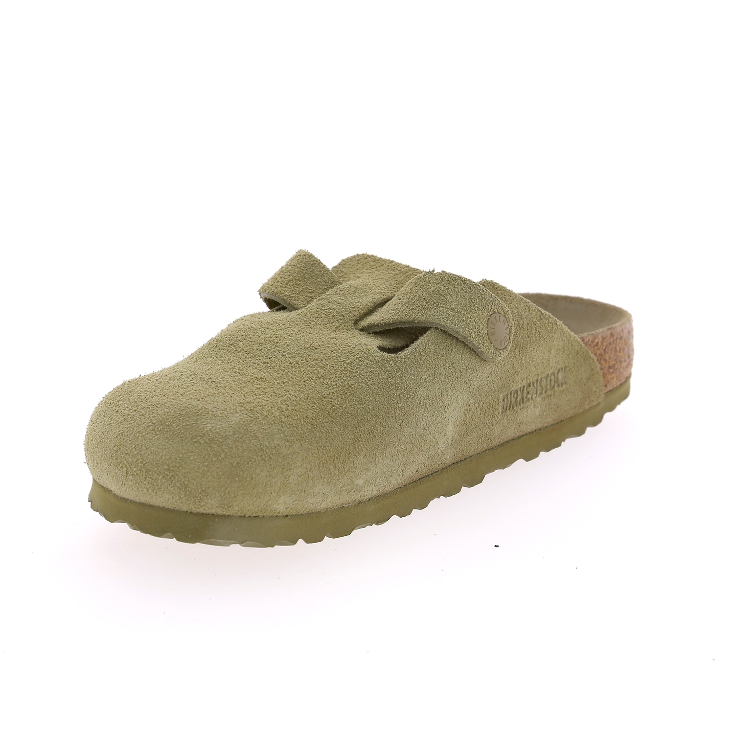 Birkenstock Muiltjes - slippers kaki