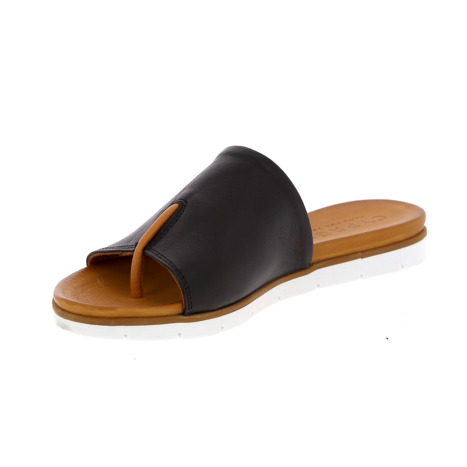Cypres Muiltjes - slippers zwart
