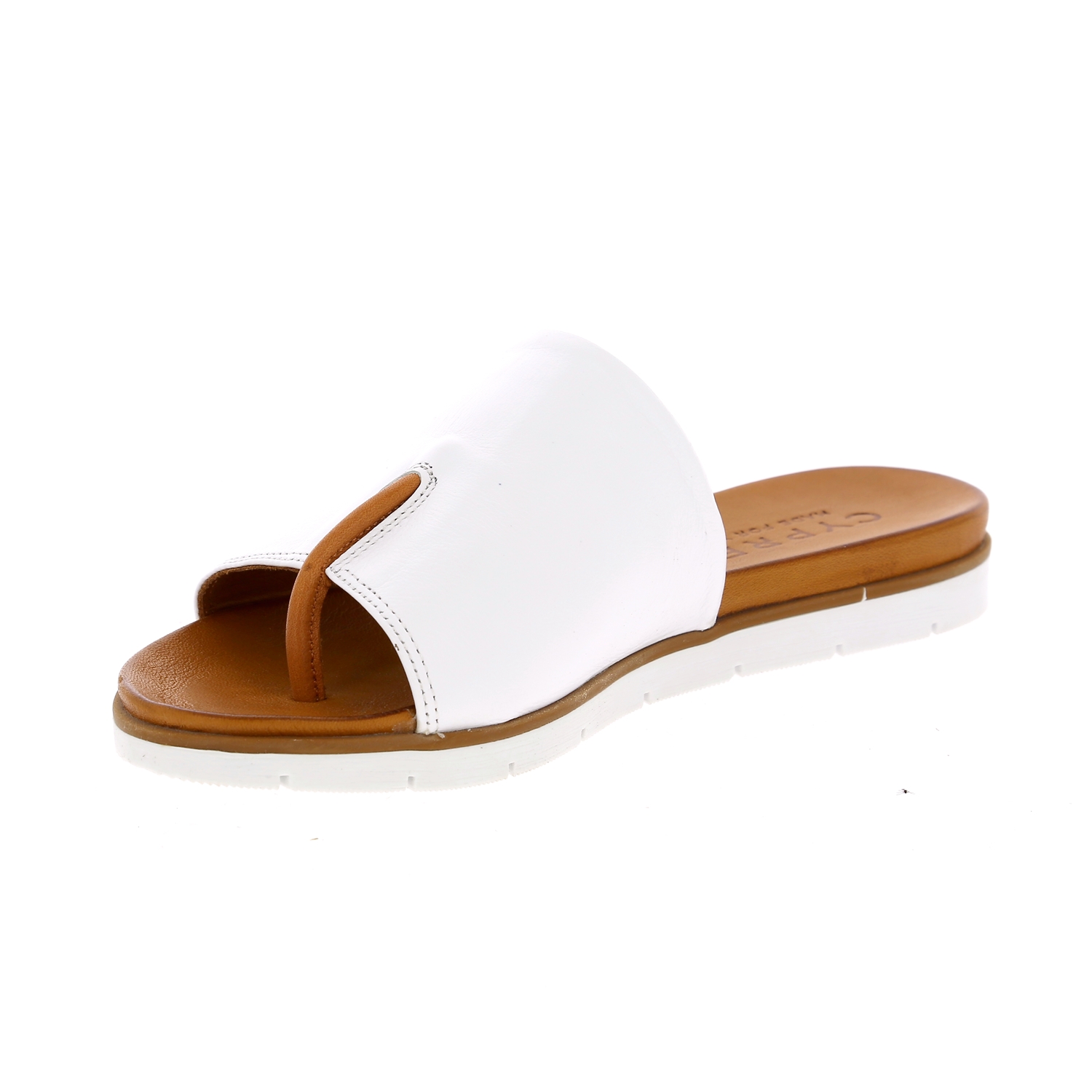 Cypres Muiltjes - slippers wit