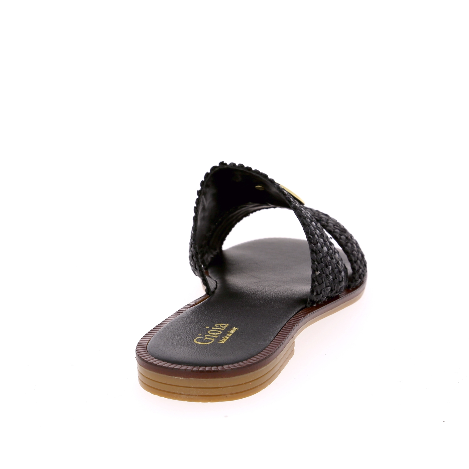 Gioia Muiltjes - slippers zwart