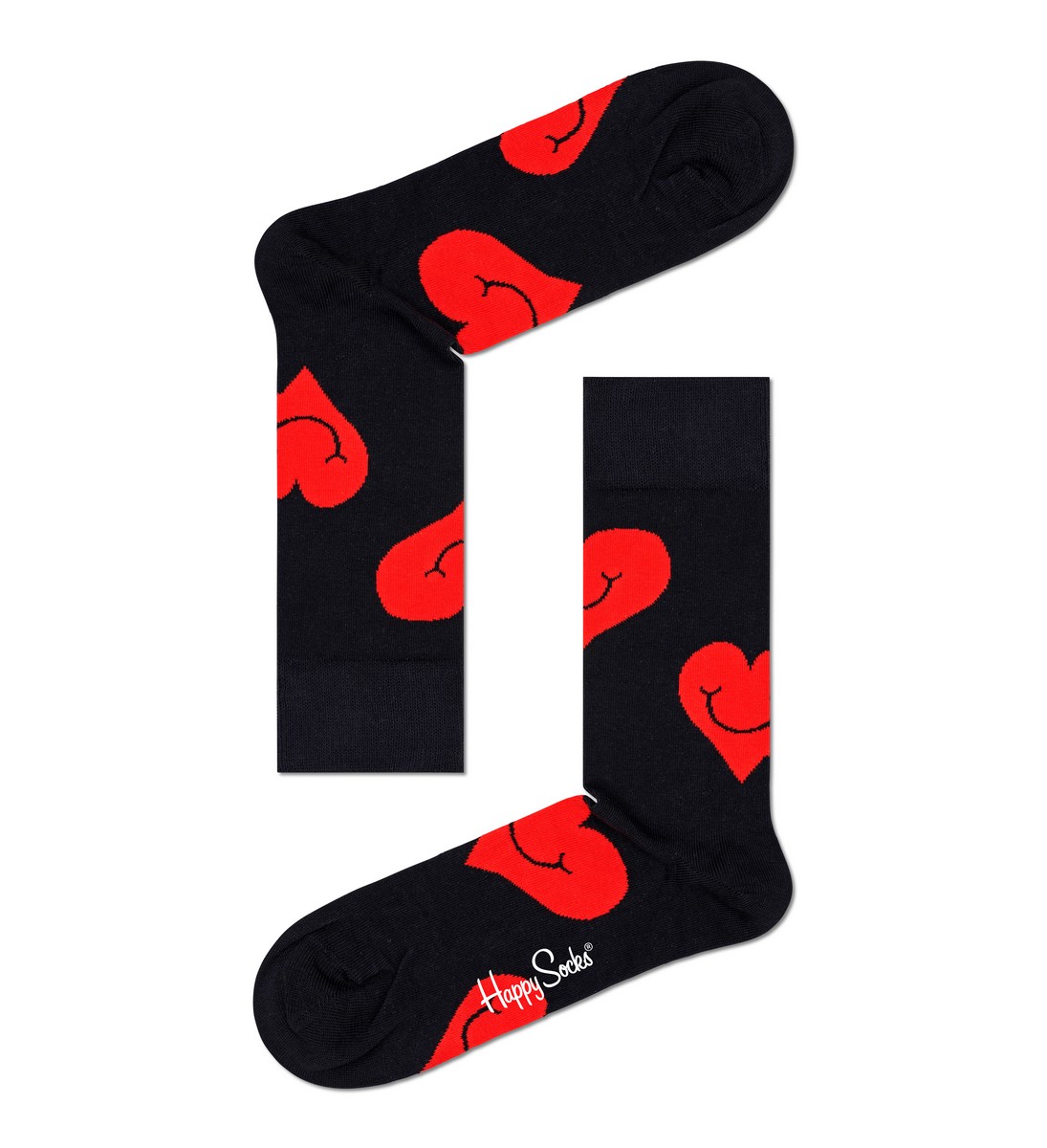 Happy Socks Kousen zwart