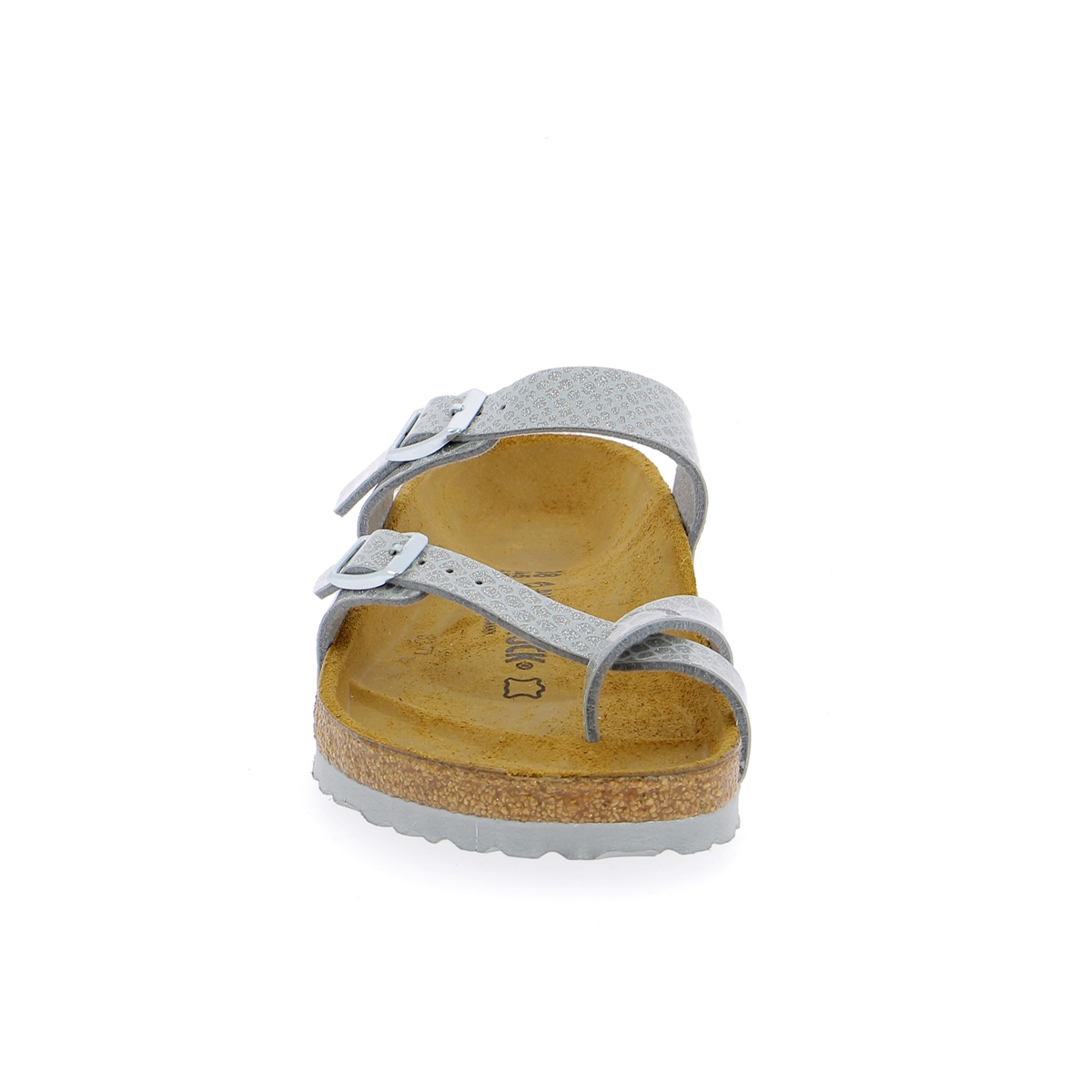 Birkenstock Muiltjes - slippers zilver
