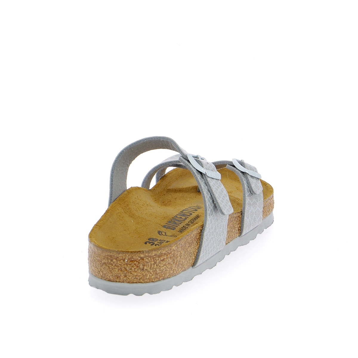 Birkenstock Muiltjes - slippers zilver