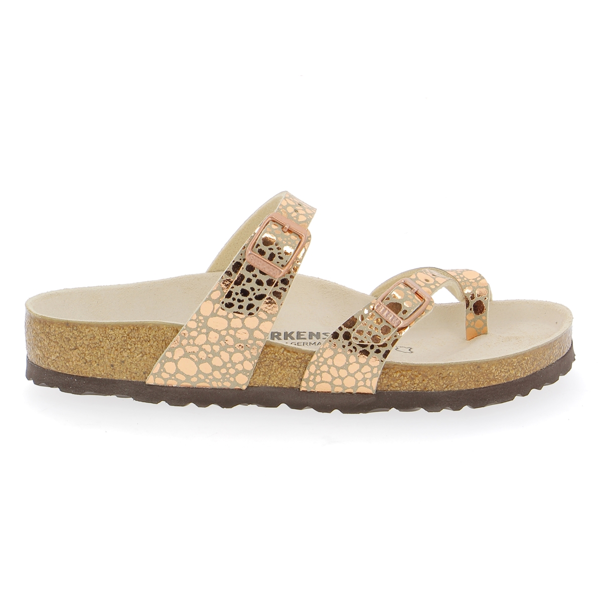 Birkenstock Muiltjes - slippers goud