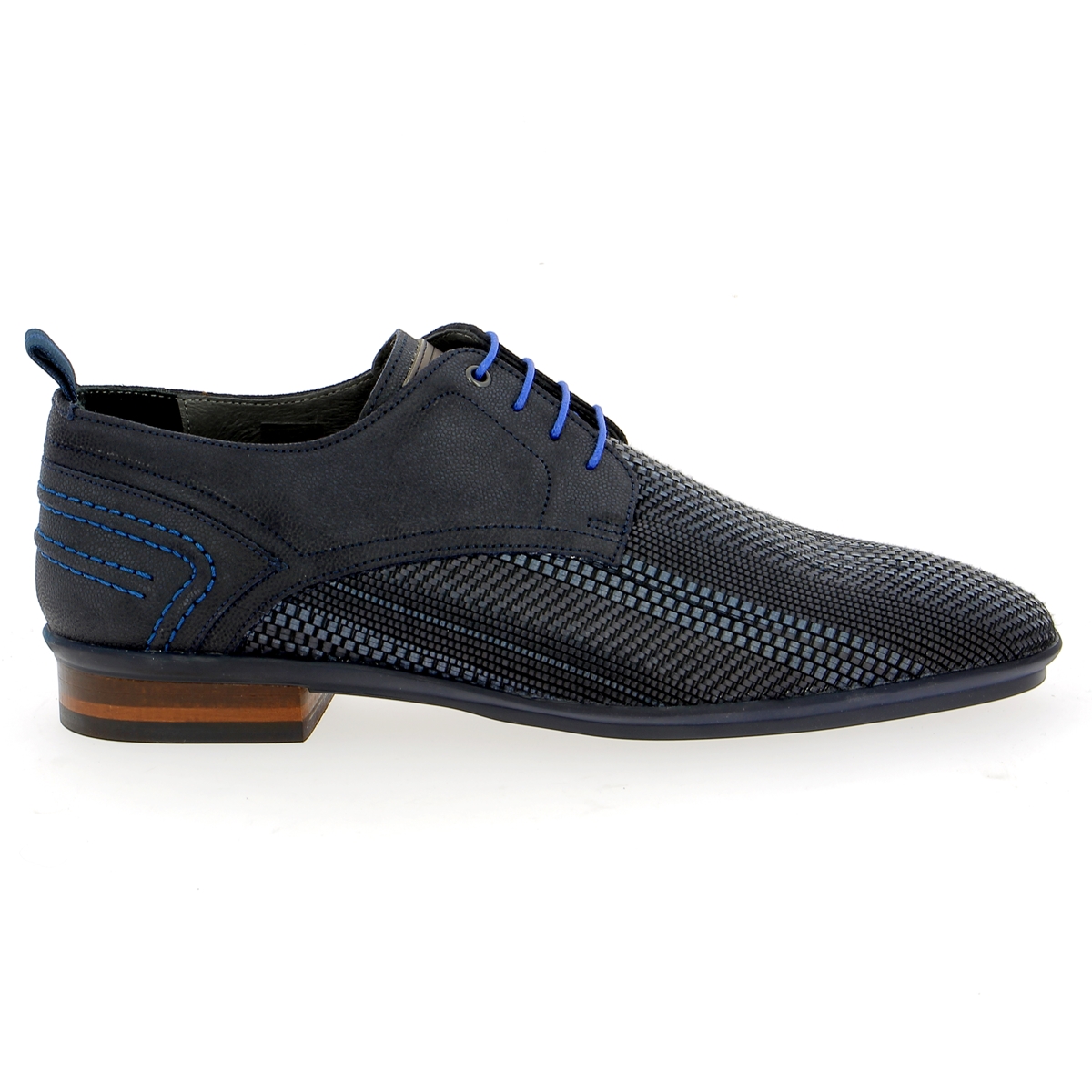 Floris Van Bommel Veterschoenen blauw