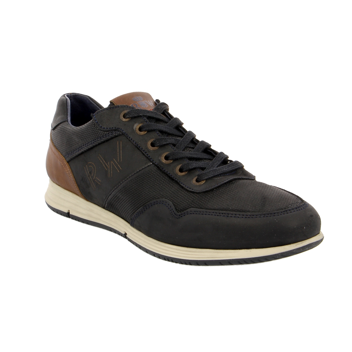 River Wood Sneakers zwart