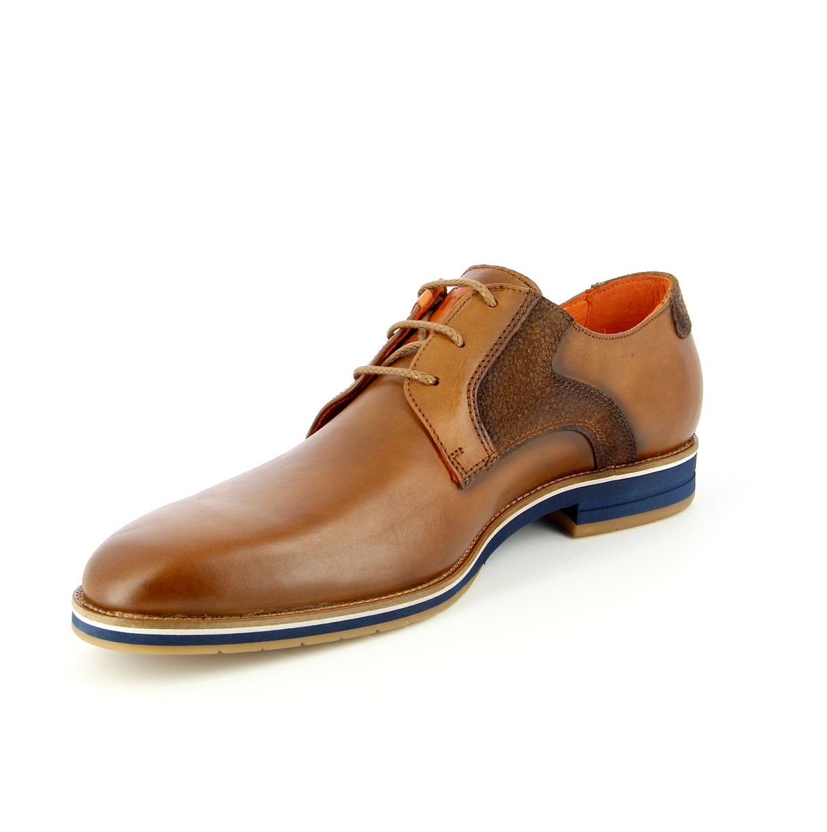 Braend Veterschoenen cognac