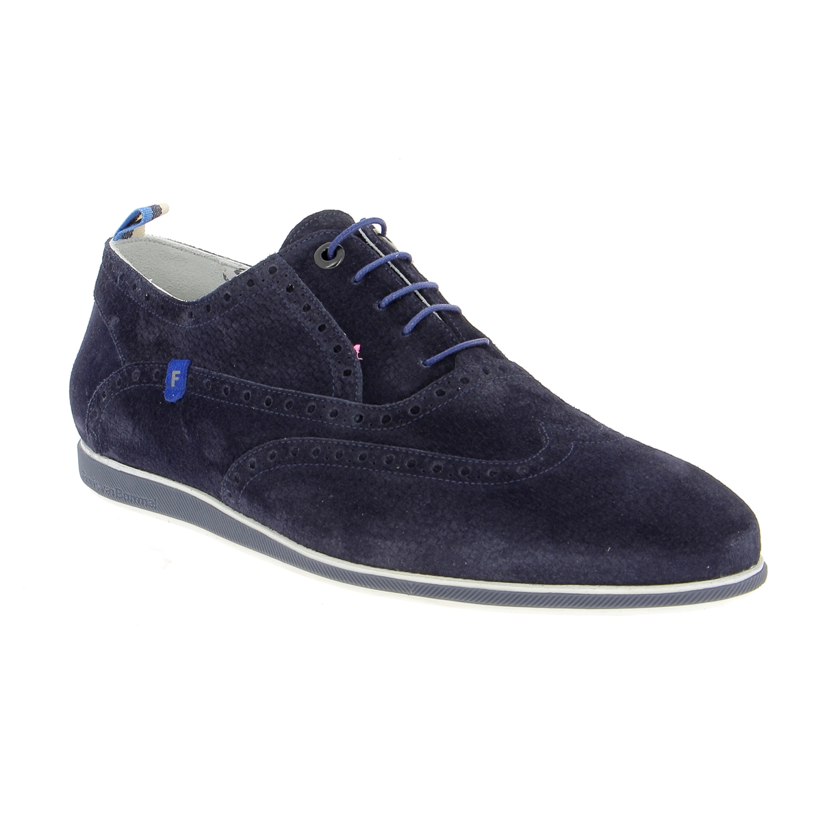 Floris Van Bommel Veterschoenen blauw