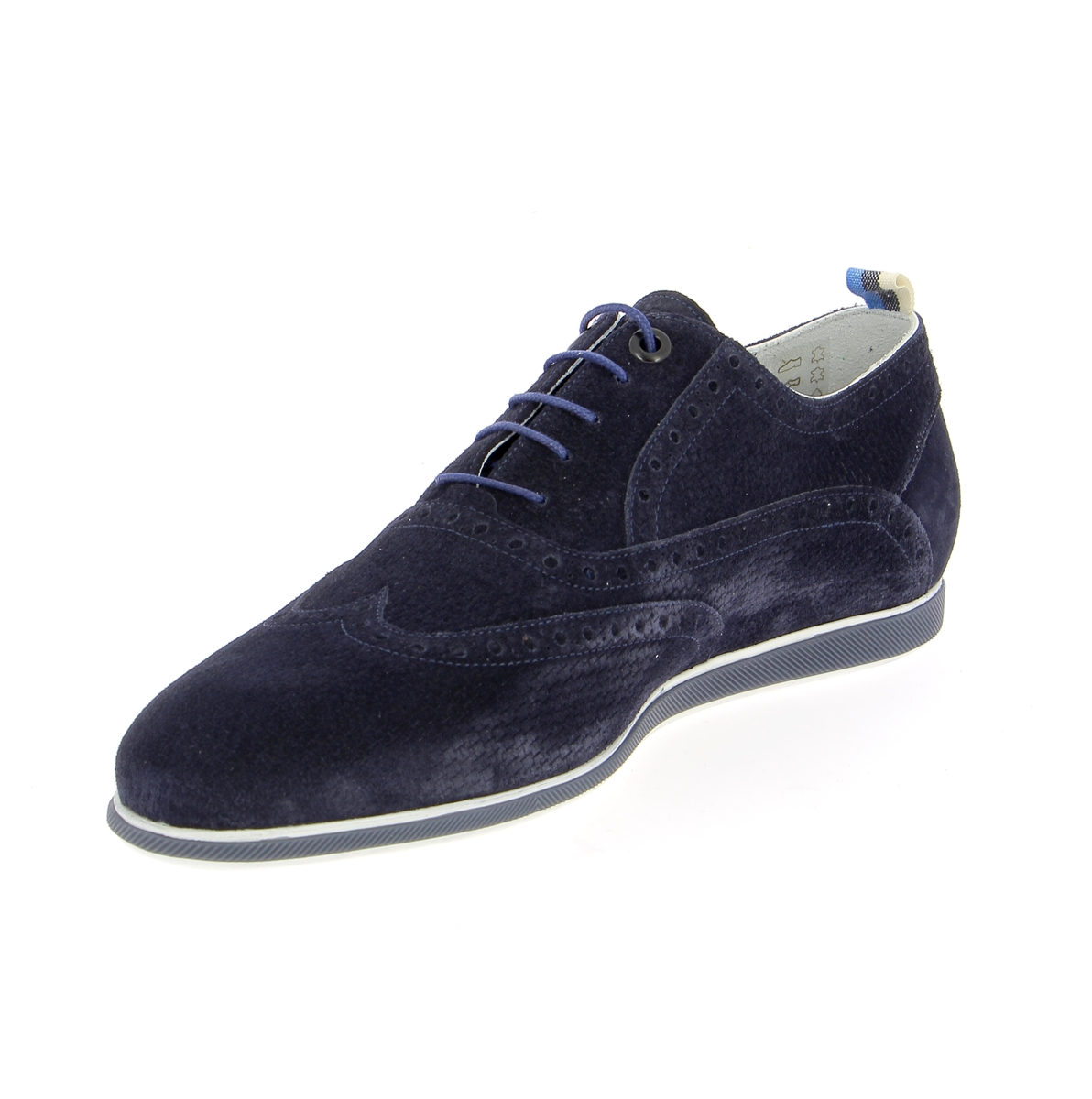 Floris Van Bommel Veterschoenen blauw