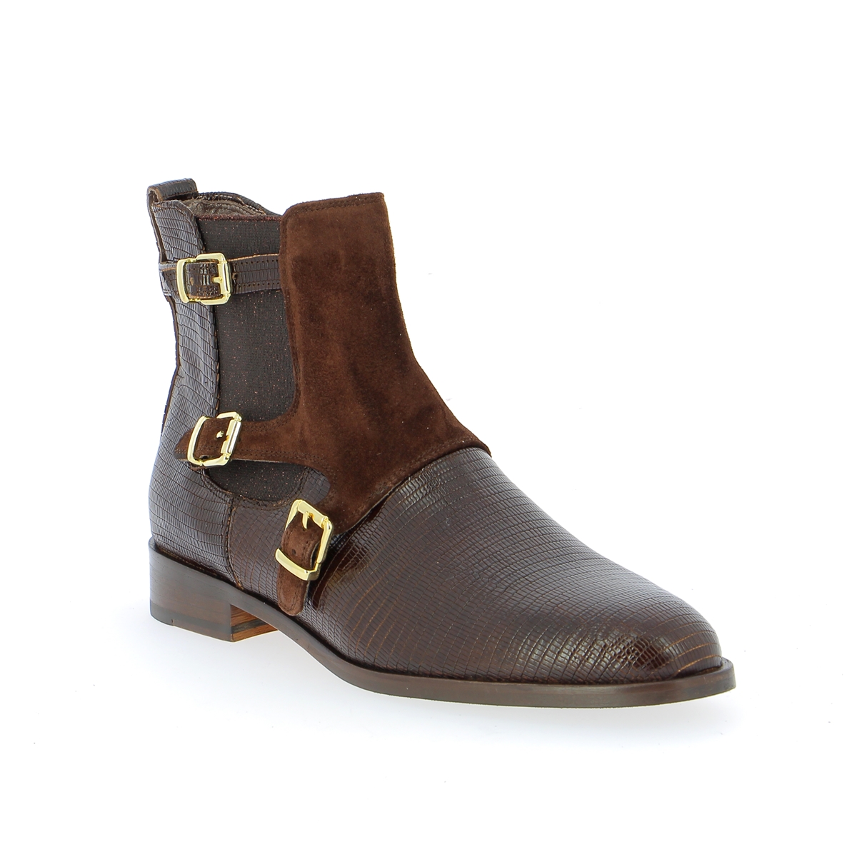 Boots Pertini Brun 9699 Jean Delaere