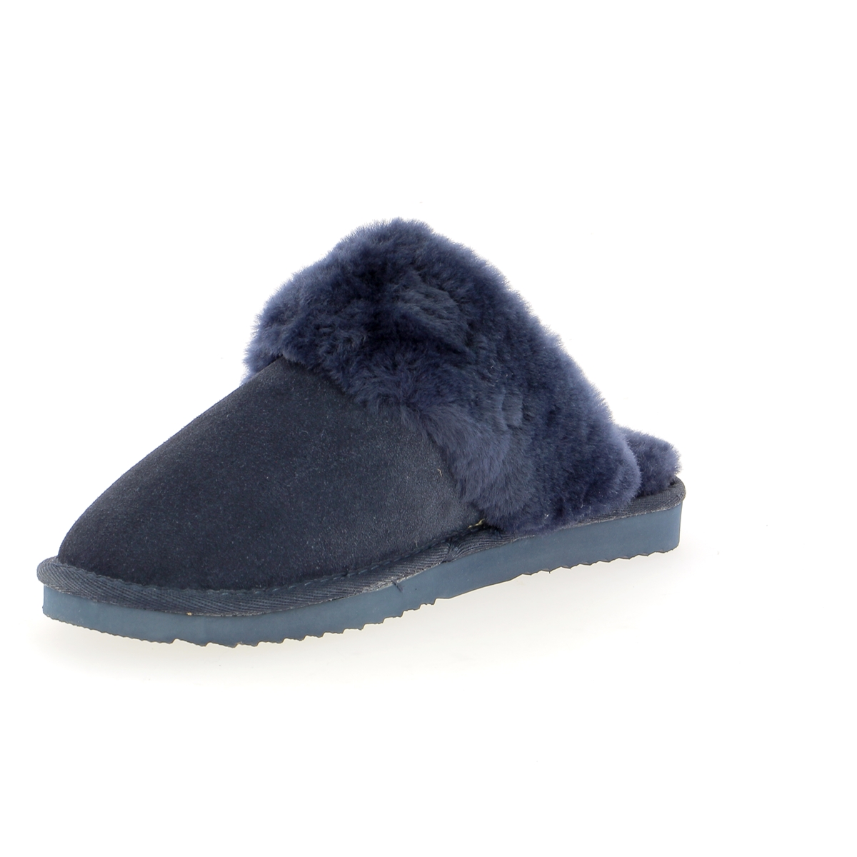 Warmbat Pantoffels blauw