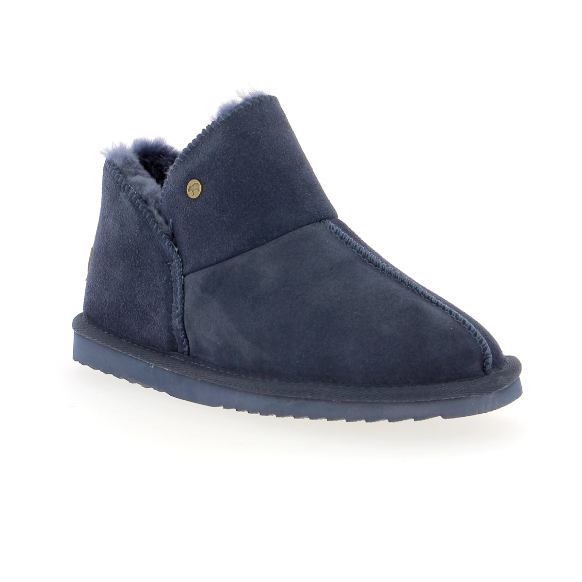 Warmbat Pantoffels blauw