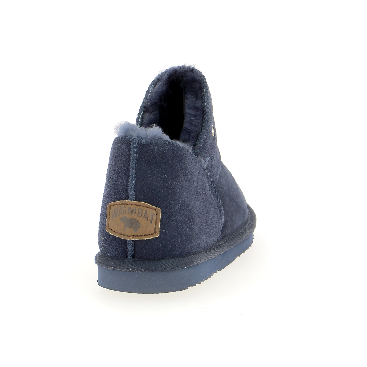 Warmbat Pantoffels blauw