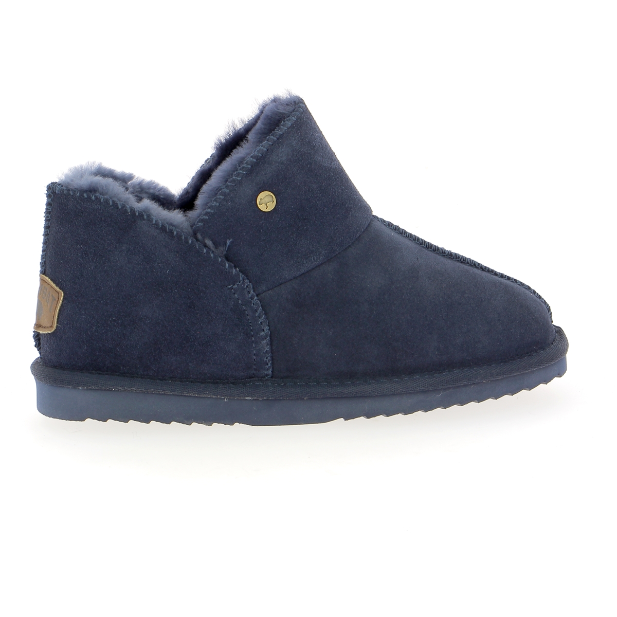 Warmbat Pantoffels blauw