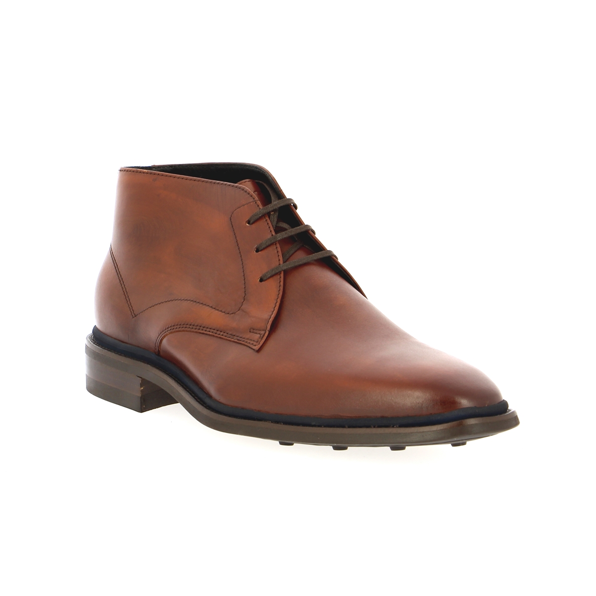 Floris Van Bommel Bottines cognac